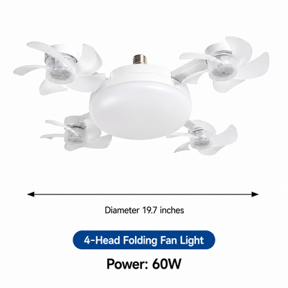 Evermont- 2-in-1 Whisper Breeze Ceiling Fan Light